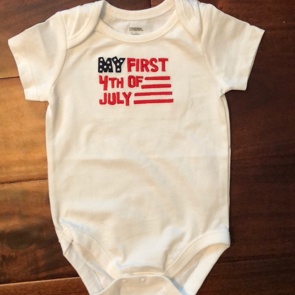 4th of July onesie